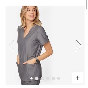 Casma Figs scrub top